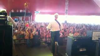 Wurzels at Glastonbury Combine [upl. by Aisitel937]