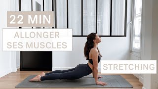 22 MIN STRETCHING ALLONGER SES MUSCLES amp SOUPLESSE [upl. by Milah]