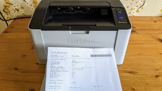 Samsung M2020 M2021 M2022 M2024 M2026 Configuration Page needed to Reset Printer [upl. by Nomelihp249]