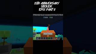 Minecraft 15th anniversary map EP01 PART 8 minecraft minecraftmeme [upl. by Mil]