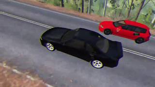 BeamNG Drive Nakazato vs ShingoR32 vs EG6 [upl. by Aissej352]