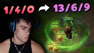 How to Carry every Game from Behind as Hecarim [upl. by Tterrab]