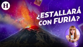 Mhoni Vidente revela si debemos preocuparnos por la fuerte actividad del Popocatépetl [upl. by Airan]