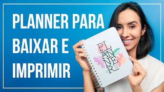 Planner 2024  baixe e imprima em casa [upl. by Longawa]