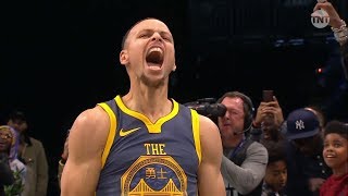 Stephen Curry TURNS ON CHEF CURRY MODE AND OWNS IT  2019 NBA AllStar 3 Point Contest  Round 1 [upl. by Fitzgerald]