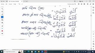 Arabic Language Learning  কুরআনের ব্যাকরণ  Class 7 Part 1 [upl. by Narud164]