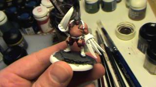 Malifaux  Painting The Executioner [upl. by Ativahs672]