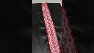 Have you ever asked yourself that guipure can be sewn easily sewing shortyoutubeshorts youtube [upl. by Weidman750]