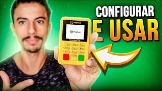 Como CONFIGURAR E USAR A MINIZINHA NFC 2 do PAGSEGURO [upl. by Kasper]