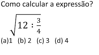 EXPRESSÃO COM RADICAIS PASSO A PASSO [upl. by Leehar]