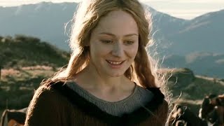 Eowyn Talks With Aragorn  LOTR The Two Towers HD [upl. by Niac]