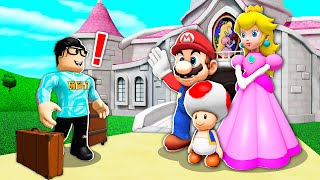 Adopted By MARIO Family Roblox [upl. by Brocklin]