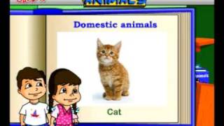 Domestic Animals for Nursery Kids [upl. by Kaczer302]