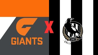 GWS Giants X Collingwood Theme song [upl. by Hertz]