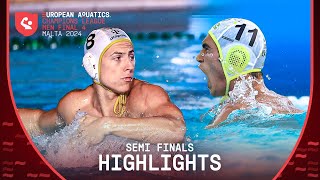 Water Polo Champions League Extended Highlights  Final 4  Semi Finals [upl. by Accemahs]