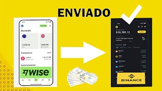 👉Como Enviar Dinero de WISE A BINANCE Paso a Paso 2024 💲Como pasar Dinero de Wise a Binance [upl. by Sinnal]