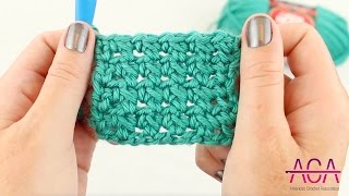 Single Crochet Cluster Stitch Tutorial [upl. by Kellene600]