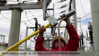 Aplicarea scurtcircuitoarelor echipate cu cleme CARU in statii electrice [upl. by Porte]