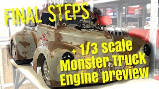 14 scale Supercharged RC  part 18 PLUS Monster Truck Engine and hoodie giveaway [upl. by Ahsar]