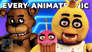 Every Animatronic in Five Nights at Freddys  The Leaderboard [upl. by Marlea]