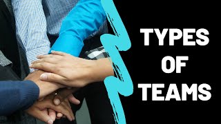 Types of teams  Teams in organization [upl. by Ahseken949]