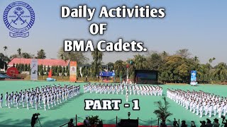 PART 1  A Day In Life Of BMABangladesh Marine Academy Cadet amp Their Daily Activities [upl. by Aenea]