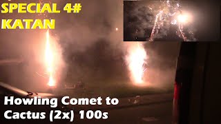 2x Katan 100 shots SPECIAL 4 Straatfilm💥RUBRO  vuurwerk  feuerwerk [upl. by Yuu570]