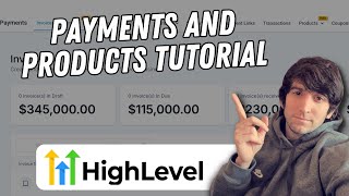 Payments and Products Complete Tutorial for GoHighLevel How to Setup any Product or Service [upl. by Noremak]