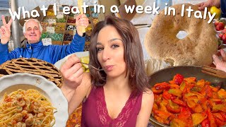 what i eat in a week at my moms house in ITALY 🍝 [upl. by Rebmyk]