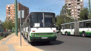 Szeged Bus amp Trolleybus 1080p [upl. by Tevlev962]