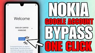 All Nokia Google Account Bypass With One Click  100 Works  2024 Method  FRP Bypass [upl. by Publus]