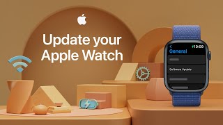 How to update your Apple Watch  Apple Support [upl. by Chobot]