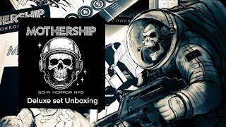 Mothership RPG “Deluxe Box Set” unboxing [upl. by Lorrie]