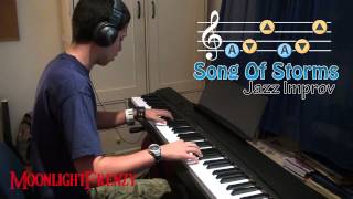 The Legend of Zelda  Song of Storms Jazz Improv [upl. by Manton]