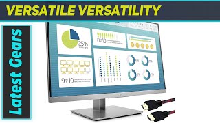 HP EliteDisplay E273 27inch Monitor Review  Full HD 4Way Adjustable Connectivity Options [upl. by Notsnarc]