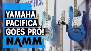 New Yamaha Pacifica Guitars  Standard Plus amp Professional  NAMM 24 [upl. by Mufi]