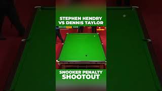 Stephen Hendry vs Dennis Taylor Snooker Penalties [upl. by Clint]