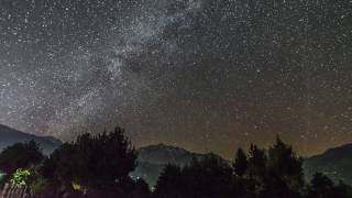 Munsiyari Milkyway Timelapse By Sachin Chausali [upl. by Ahsinahs534]