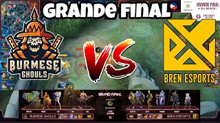 BURMESE VS BREN GRANDE FINAL  CAMPEONATO MUNDIAL M2 [upl. by Gall218]