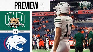 PREVIEW Ohio football looks for first win of season in home opener [upl. by Svoboda]