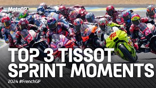 Top 3 Tissot Sprint Moments 🦾  2024 FrenchGP [upl. by Mannie]