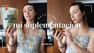 MIS SUPLEMENTACIÓN y RECOMENDACIONES 💊 [upl. by Laiceps]