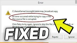 2024 Fix quotAn error occurred while trying to copy a file The source file is corruptedquot in Windows [upl. by Isleen]