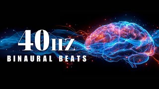 Study and Work Better with 40Hz Binaural Beats  Perfect for Focus Creativity and Memory [upl. by Molloy887]