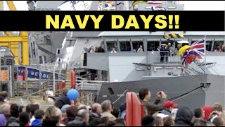 NAVY DAYS and Family Days commentary royalnavy militarylife [upl. by Hailat575]