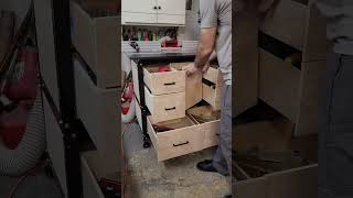 Bourbon Moth inspired router table storage diy woodworking [upl. by Minni]