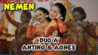 NEMEN  DUO A ANTING LAMBANGSIH amp AGNESIA NANDA SARI [upl. by Imis]