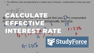 📚 How to calculate the effective interest rate [upl. by Kyl]