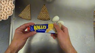 Kalles egg crispbread  Simple Swedish Cooking 1 [upl. by Belac]