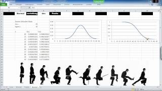 Normalverteilung und ihre Berechnung in Excel 2010 [upl. by Leisha]